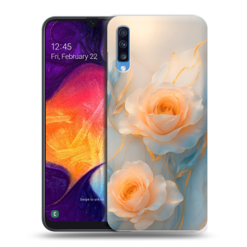 Силиконовый противоударный чехол на Samsung Galaxy A70 с принтом Женский Силиконовый противоударный чехол на Samsung Galaxy A70 с принтом Женский