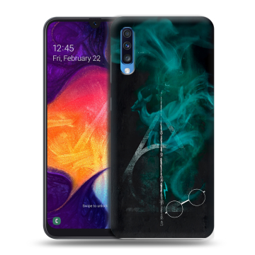 Силиконовый противоударный чехол на Samsung Galaxy A70 с принтом Гарри Поттер Harry Potter Силиконовый противоударный чехол на Samsung Galaxy A70 с принтом Гарри Поттер Harry Potter