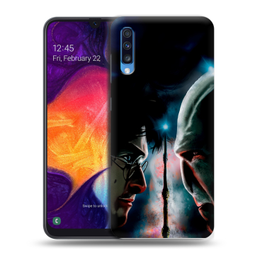 Силиконовый противоударный чехол на Samsung Galaxy A70 с принтом Гарри Поттер Harry Potter Силиконовый противоударный чехол на Samsung Galaxy A70 с принтом Гарри Поттер Harry Potter