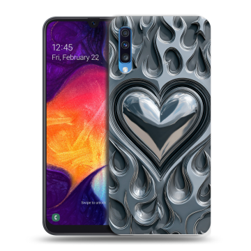 Силиконовый противоударный чехол на Samsung Galaxy A70 с принтом Y2K Силиконовый противоударный чехол на Samsung Galaxy A70 с принтом Y2K