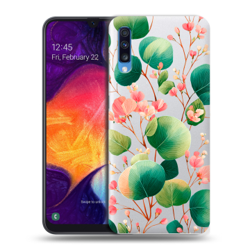Силиконовый противоударный чехол на Samsung Galaxy A70 с принтом женский Силиконовый противоударный чехол на Samsung Galaxy A70 с принтом женский