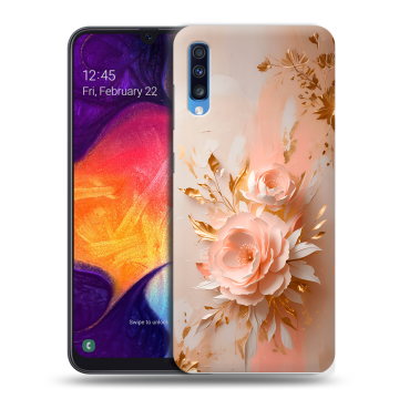 Силиконовый противоударный чехол на Samsung Galaxy A70 с принтом женский Силиконовый противоударный чехол на Samsung Galaxy A70 с принтом женский
