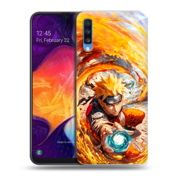 Силиконовый противоударный чехол на Samsung Galaxy A70 с принтом Аниме Наруто Naruto Силиконовый противоударный чехол на Samsung Galaxy A70 с принтом Аниме Наруто Naruto