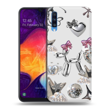 Силиконовый противоударный чехол на Samsung Galaxy A70 с принтом Y2K Силиконовый противоударный чехол на Samsung Galaxy A70 с принтом Y2K