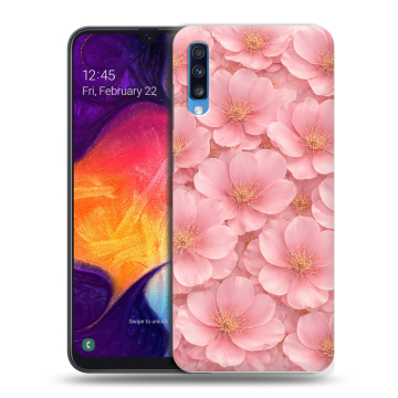 Силиконовый противоударный чехол на Samsung Galaxy A70 с принтом женский Силиконовый противоударный чехол на Samsung Galaxy A70 с принтом женский