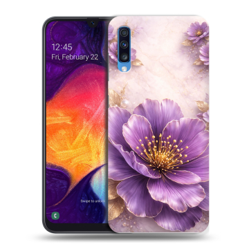 Силиконовый противоударный чехол на Samsung Galaxy A70 с принтом женский Силиконовый противоударный чехол на Samsung Galaxy A70 с принтом женский