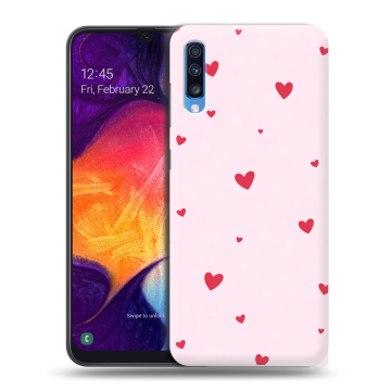 Силиконовый противоударный чехол на Samsung Galaxy A70 с принтом для девочек Силиконовый противоударный чехол на Samsung Galaxy A70 с принтом для девочек