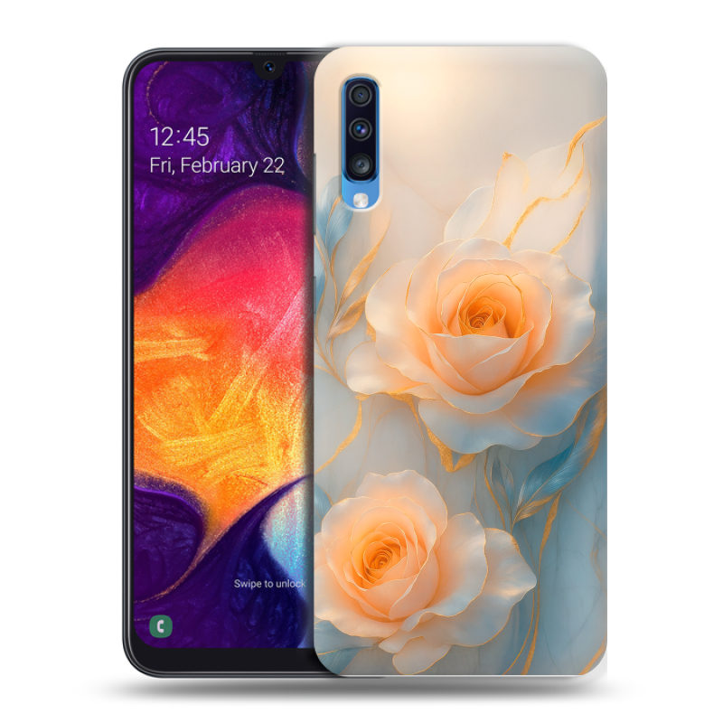 Силиконовый противоударный чехол на Samsung Galaxy A70 с принтом Женский Силиконовый противоударный чехол на Samsung Galaxy A70 с принтом Женский