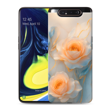 Силиконовый противоударный чехол на Samsung Galaxy A80 с принтом Женский Силиконовый противоударный чехол на Samsung Galaxy A80 с принтом Женский