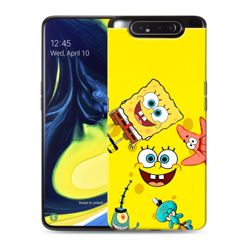 Силиконовый противоударный чехол на Samsung Galaxy A80 с принтом Спанч боб Спанчбоб Силиконовый противоударный чехол на Samsung Galaxy A80 с принтом Спанч боб Спанчбоб