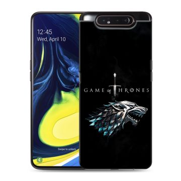 Силиконовый противоударный чехол на Samsung Galaxy A80 с принтом Игра Престолов Game Thrones