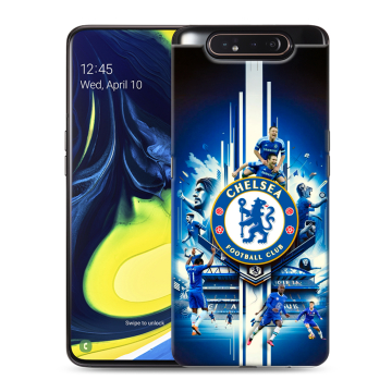 Силиконовый противоударный чехол на Samsung Galaxy A80 с принтом Chelsea Челси Силиконовый противоударный чехол на Samsung Galaxy A80 с принтом Chelsea Челси