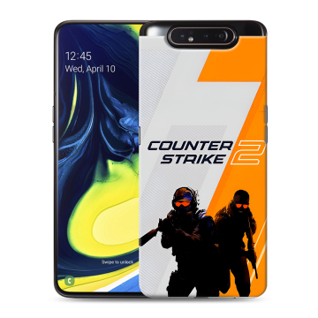 Силиконовый противоударный чехол на Samsung Galaxy A80 с принтом Counter Strike Силиконовый противоударный чехол на Samsung Galaxy A80 с принтом Counter Strike