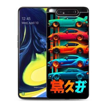 Силиконовый противоударный чехол на Samsung Galaxy A80 с принтом машины тачки Силиконовый противоударный чехол на Samsung Galaxy A80 с принтом машины тачки
