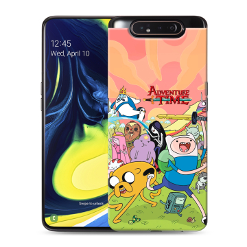 Силиконовый противоударный чехол на Samsung Galaxy A80 с принтом Adventure time Время приключений Силиконовый противоударный чехол на Samsung Galaxy A80 с принтом Adventure time Время приключений