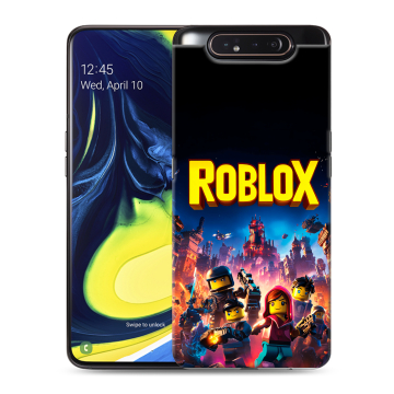 Силиконовый противоударный чехол на Samsung Galaxy A80 с принтом Roblox Роблокс Силиконовый противоударный чехол на Samsung Galaxy A80 с принтом Roblox Роблокс