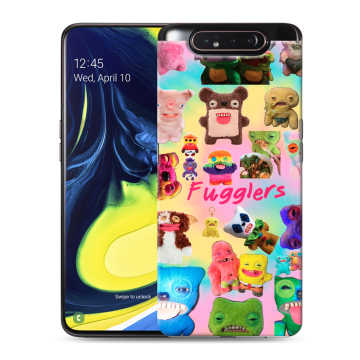 Силиконовый противоударный чехол на Samsung Galaxy A80 с принтом Флагер Fuggler Силиконовый противоударный чехол на Samsung Galaxy A80 с принтом Флагер Fuggler