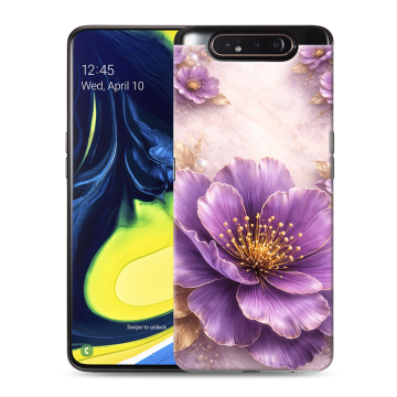 Силиконовый противоударный чехол на Samsung Galaxy A80 с принтом женский Силиконовый противоударный чехол на Samsung Galaxy A80 с принтом женский