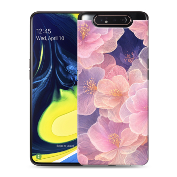 Силиконовый противоударный чехол на Samsung Galaxy A80 с принтом женский Силиконовый противоударный чехол на Samsung Galaxy A80 с принтом женский