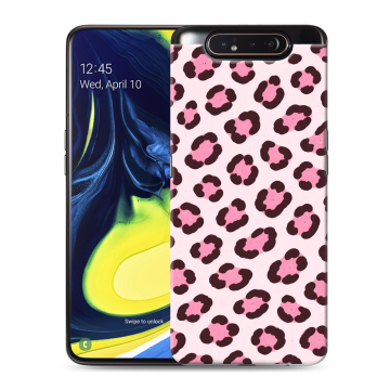 Силиконовый противоударный чехол на Samsung Galaxy A80 с принтом для девочек