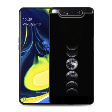 Силиконовый противоударный чехол на Samsung Galaxy A80 с принтом женский Силиконовый противоударный чехол на Samsung Galaxy A80 с принтом женский