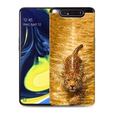 Силиконовый противоударный чехол на Samsung Galaxy A80 с принтом женский Силиконовый противоударный чехол на Samsung Galaxy A80 с принтом женский