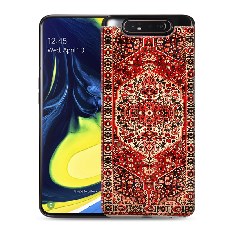 Силиконовый противоударный чехол на Samsung Galaxy A80 с принтом Ковер Силиконовый противоударный чехол на Samsung Galaxy A80 с принтом Ковер