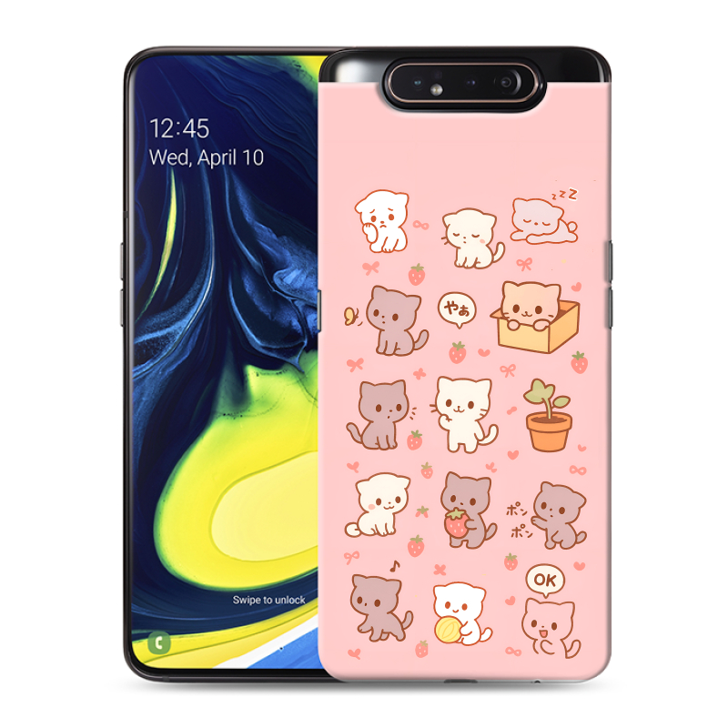 Пластиковый чехол на Samsung Galaxy A80 с принтом Hello Kitty Хелоу Кити Пластиковый чехол на Samsung Galaxy A80 с принтом Hello Kitty Хелоу Кити