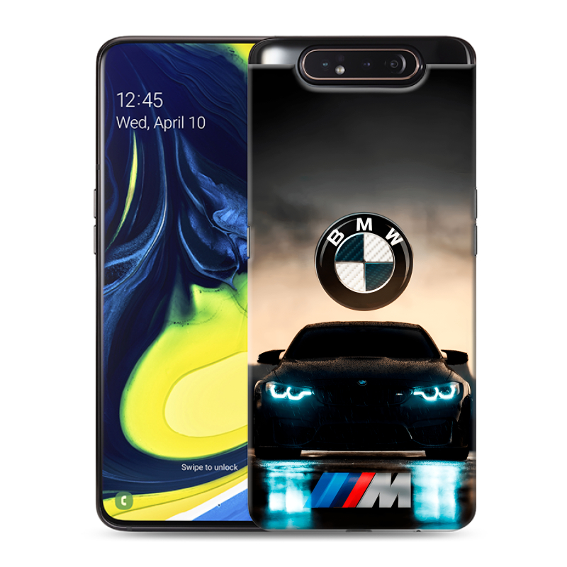 Пластиковый чехол на Samsung Galaxy A80 с принтом БМВ BMW Пластиковый чехол на Samsung Galaxy A80 с принтом БМВ BMW