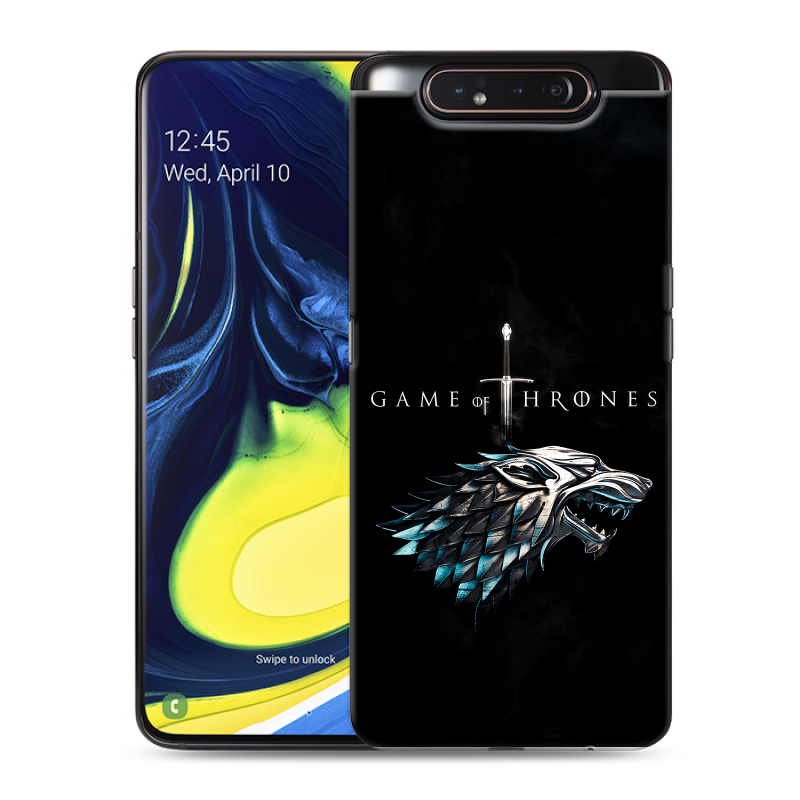 Силиконовый противоударный чехол на Samsung Galaxy A80 с принтом Игра Престолов Game Thrones Силиконовый противоударный чехол на Samsung Galaxy A80 с принтом Игра Престолов Game Thrones