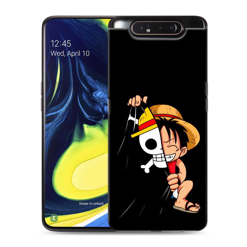 Пластиковый чехол на Samsung Galaxy A80 с принтом One Piece Ван Пис Пластиковый чехол на Samsung Galaxy A80 с принтом One Piece Ван Пис
