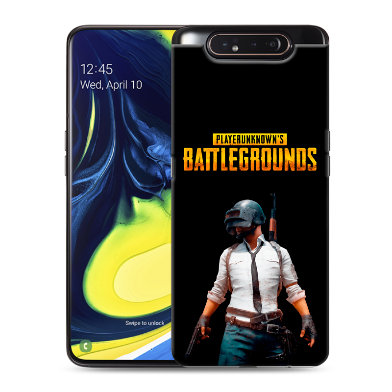Пластиковый чехол на Samsung Galaxy A80 с принтом PUGB ПАГБ Пластиковый чехол на Samsung Galaxy A80 с принтом PUGB ПАГБ