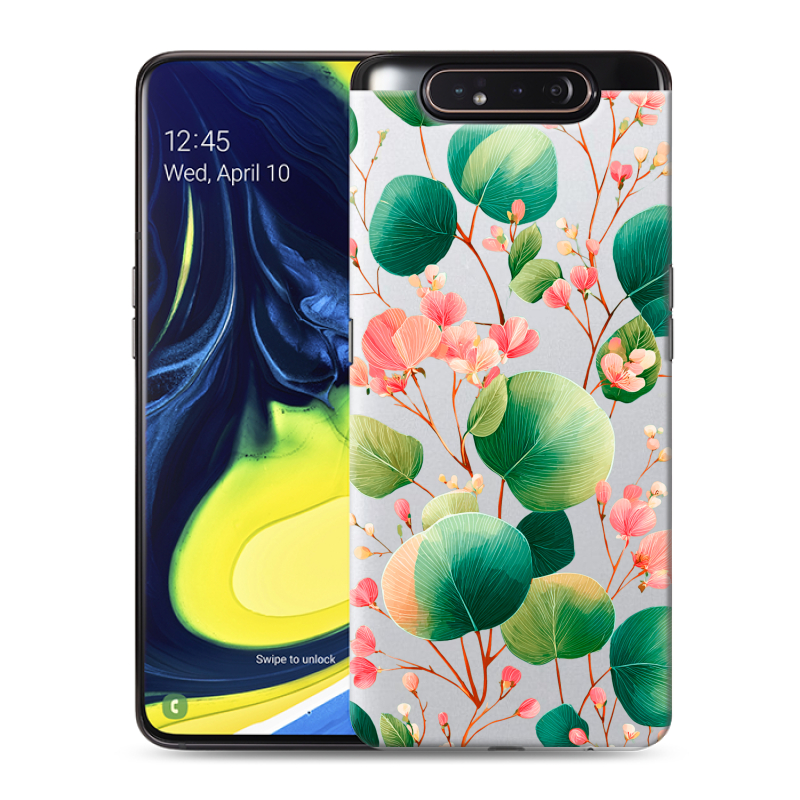 Пластиковый чехол на Samsung Galaxy A80 с принтом женский Пластиковый чехол на Samsung Galaxy A80 с принтом женский