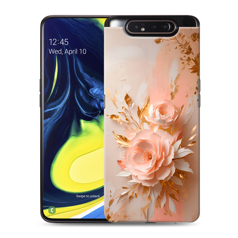 Пластиковый чехол на Samsung Galaxy A80 с принтом женский Пластиковый чехол на Samsung Galaxy A80 с принтом женский
