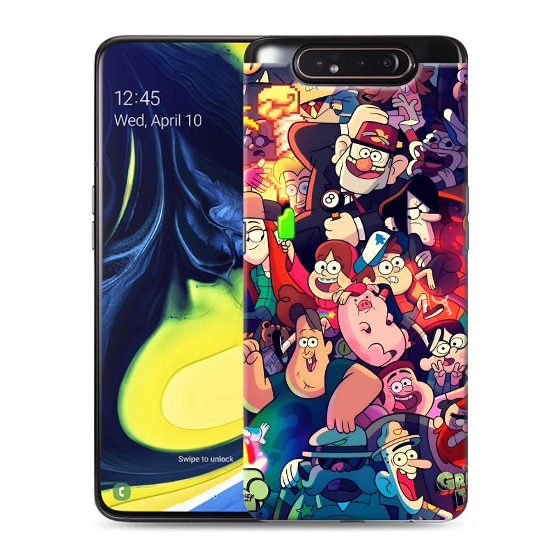 Пластиковый чехол на Samsung Galaxy A80 с принтом Gravity Falls Гравити Фолз Пластиковый чехол на Samsung Galaxy A80 с принтом Gravity Falls Гравити Фолз