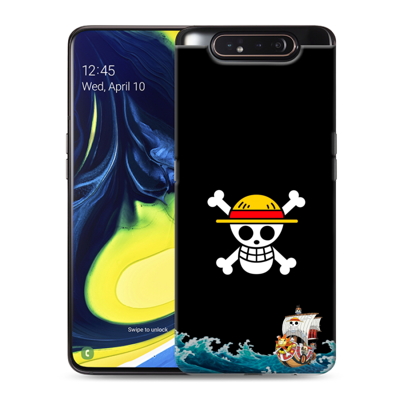 Пластиковый чехол на Samsung Galaxy A80 с принтом One Piece Ван Пис Пластиковый чехол на Samsung Galaxy A80 с принтом One Piece Ван Пис
