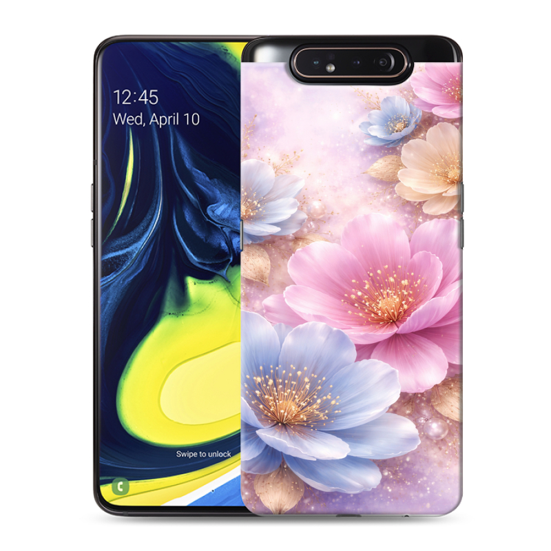 Пластиковый чехол на Samsung Galaxy A80 с принтом женский Пластиковый чехол на Samsung Galaxy A80 с принтом женский