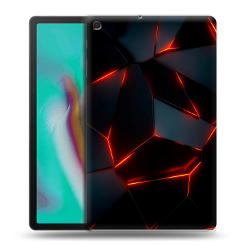 Силиконовый чехол на планшета Samsung Galaxy Tab A 10.1 (2019) с принтом Яркие абстракции Силиконовый чехол на планшета Samsung Galaxy Tab A 10.1 (2019) с принтом Яркие абстракции