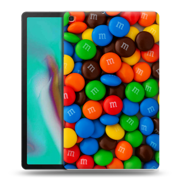 Силиконовый чехол на планшета Samsung Galaxy Tab A 10.1 (2019) с принтом Конфеты Силиконовый чехол на планшета Samsung Galaxy Tab A 10.1 (2019) с принтом Конфеты