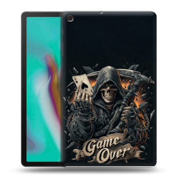 Силиконовый чехол на планшета Samsung Galaxy Tab A 10.1 (2019) с принтом Скелет карты Силиконовый чехол на планшета Samsung Galaxy Tab A 10.1 (2019) с принтом Скелет карты