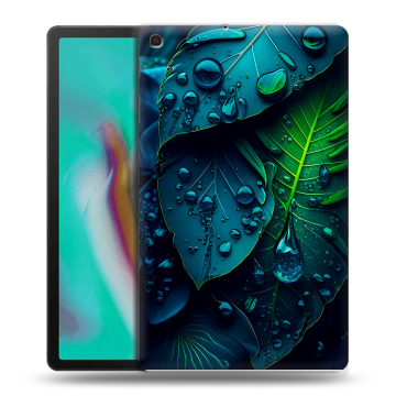 Силиконовый чехол на планшета Samsung Galaxy Tab A 10.1 (2019) с принтом Листья Силиконовый чехол на планшета Samsung Galaxy Tab A 10.1 (2019) с принтом Листья