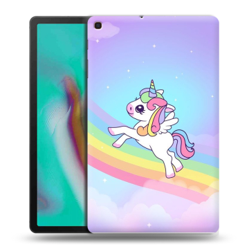 Силиконовый чехол на планшета Samsung Galaxy Tab A 10.1 (2019) с принтом Единорог Силиконовый чехол на планшета Samsung Galaxy Tab A 10.1 (2019) с принтом Единорог
