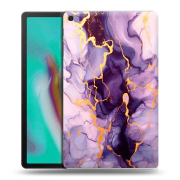 Силиконовый чехол на планшета Samsung Galaxy Tab A 10.1 (2019) с принтом Мрамор Силиконовый чехол на планшета Samsung Galaxy Tab A 10.1 (2019) с принтом Мрамор