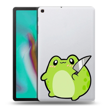 Силиконовый чехол на планшета Samsung Galaxy Tab A 10.1 (2019) с принтом Лягушенок Силиконовый чехол на планшета Samsung Galaxy Tab A 10.1 (2019) с принтом Лягушенок