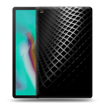 Силиконовый чехол на планшета Samsung Galaxy Tab A 10.1 (2019) с принтом Текстура металла Силиконовый чехол на планшета Samsung Galaxy Tab A 10.1 (2019) с принтом Текстура металла