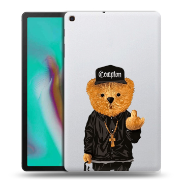 Силиконовый чехол на планшета Samsung Galaxy Tab A 10.1 (2019) с принтом Плюшевый медведь Силиконовый чехол на планшета Samsung Galaxy Tab A 10.1 (2019) с принтом Плюшевый медведь