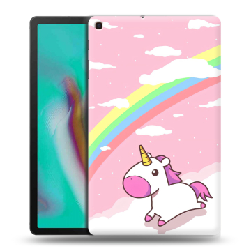 Силиконовый чехол на планшета Samsung Galaxy Tab A 10.1 (2019) с принтом Единорог Силиконовый чехол на планшета Samsung Galaxy Tab A 10.1 (2019) с принтом Единорог