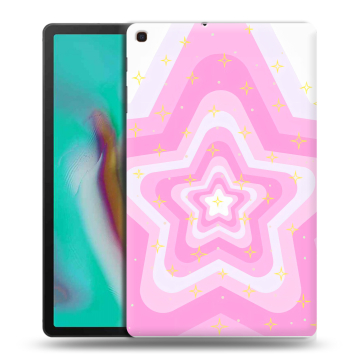 Силиконовый чехол на планшета Samsung Galaxy Tab A 10.1 (2019) с принтом Сердечки Силиконовый чехол на планшета Samsung Galaxy Tab A 10.1 (2019) с принтом Сердечки