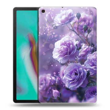 Силиконовый чехол на планшета Samsung Galaxy Tab A 10.1 (2019) с принтом Розы цветы Силиконовый чехол на планшета Samsung Galaxy Tab A 10.1 (2019) с принтом Розы цветы