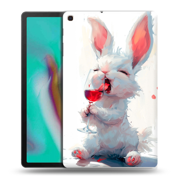 Силиконовый чехол на планшета Samsung Galaxy Tab A 10.1 (2019) с принтом кролик зайчик Силиконовый чехол на планшета Samsung Galaxy Tab A 10.1 (2019) с принтом кролик зайчик